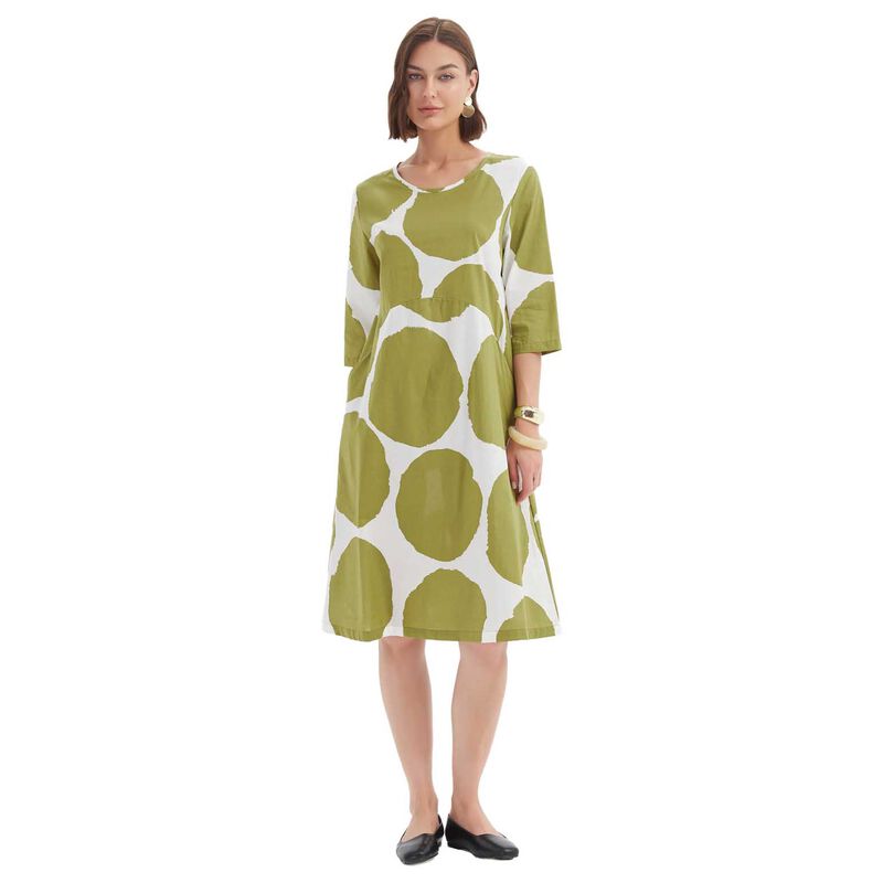 TIRELLI Curve Seam Poplin Dress image number 0